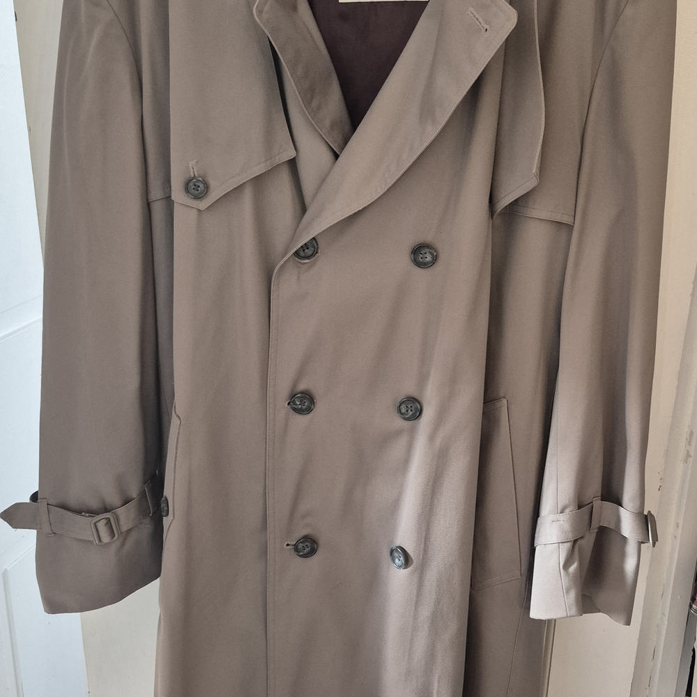 London Fog Men's Tan Trench Coat